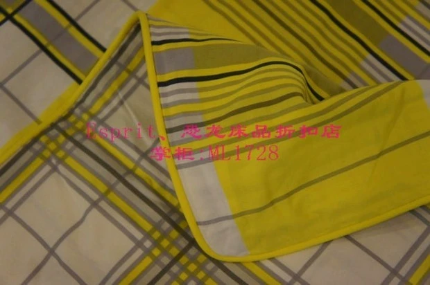 3 gấp 60 thanh toán bù trừ truy cập chính hãng Esprit bông satin chăn / gối 230 * 240 giường sáu feet - Quilt Covers