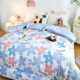 Crystal Home Textiles All-Cotton Quilt, Winter Quilt, Spring and Autumn Quilt, Pure Cotton Skin-Friendly Quilt Core, Thickened for Warmth, Single and Double Cotton Quilt