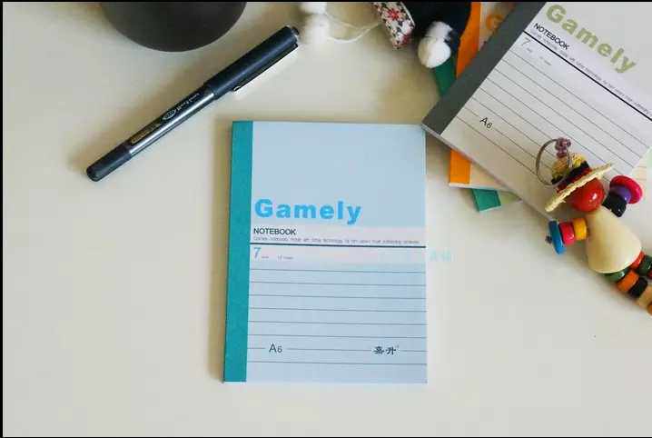 Office notebook notebook soft copy small convenience book notepad 60 pages message book note homework homework book