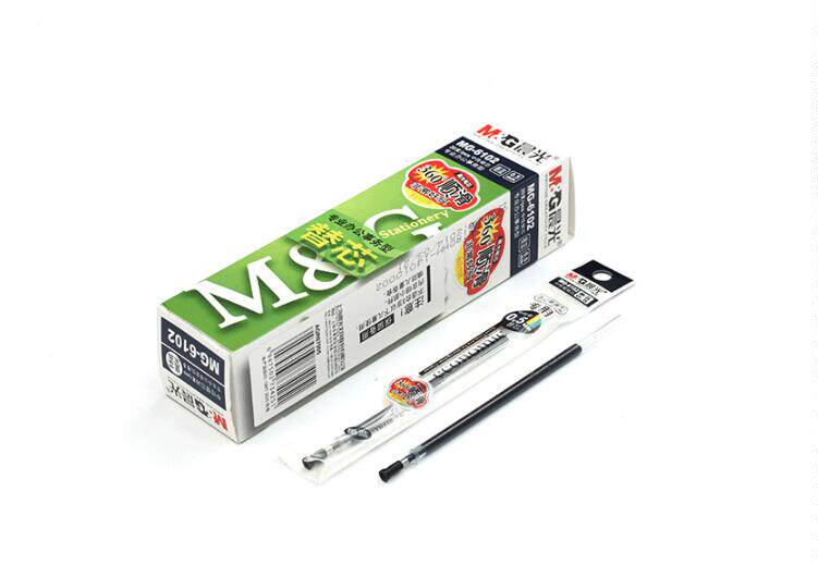 Neutral M&G Chenguang new 6102 pen wind speed refill Q705 red blue black water-based pen refill signature pen