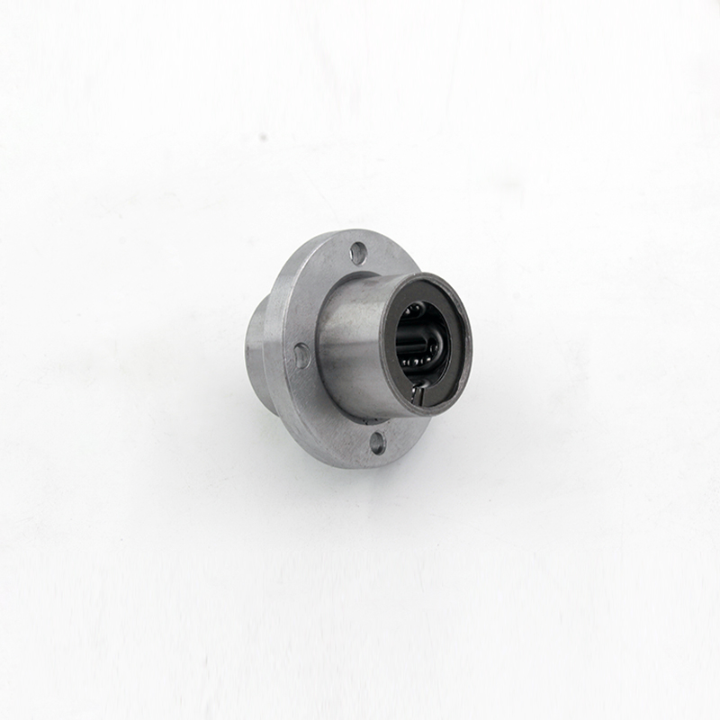 Intermediate recessed round flange linear bearings LMFC M10 12 16 16 25 25 30 35 40UU steel Po