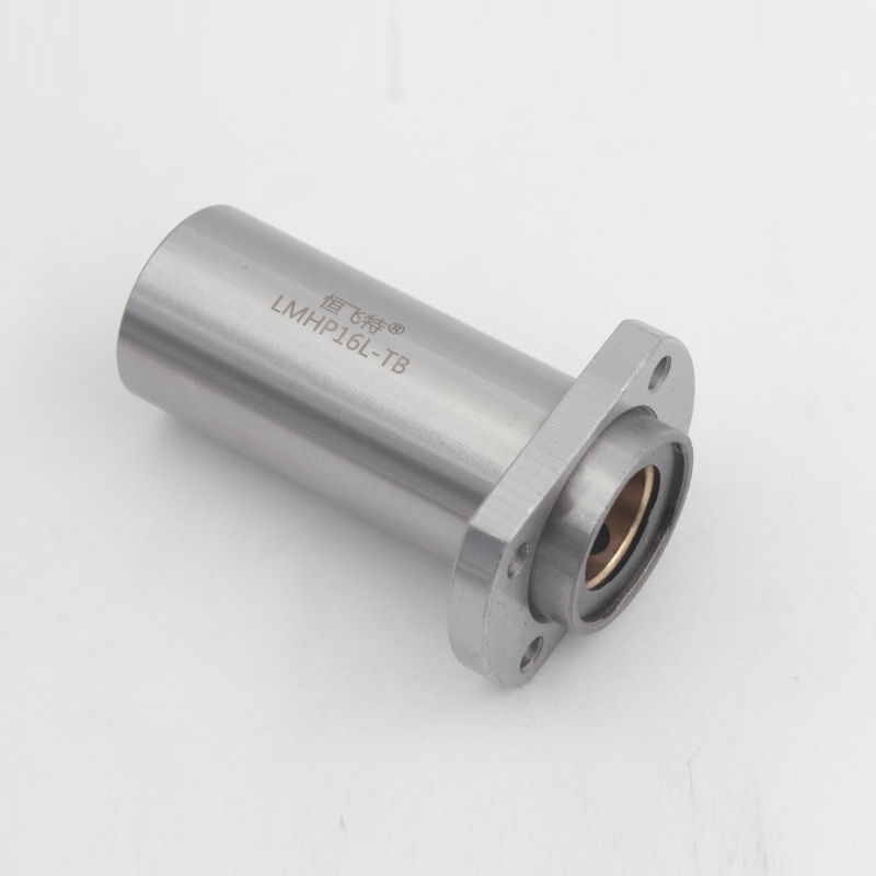 Embedded double cut edge flange copper sleeve linear bearings LMHP810 12 16 16 25 25 30 40LUU lengthened