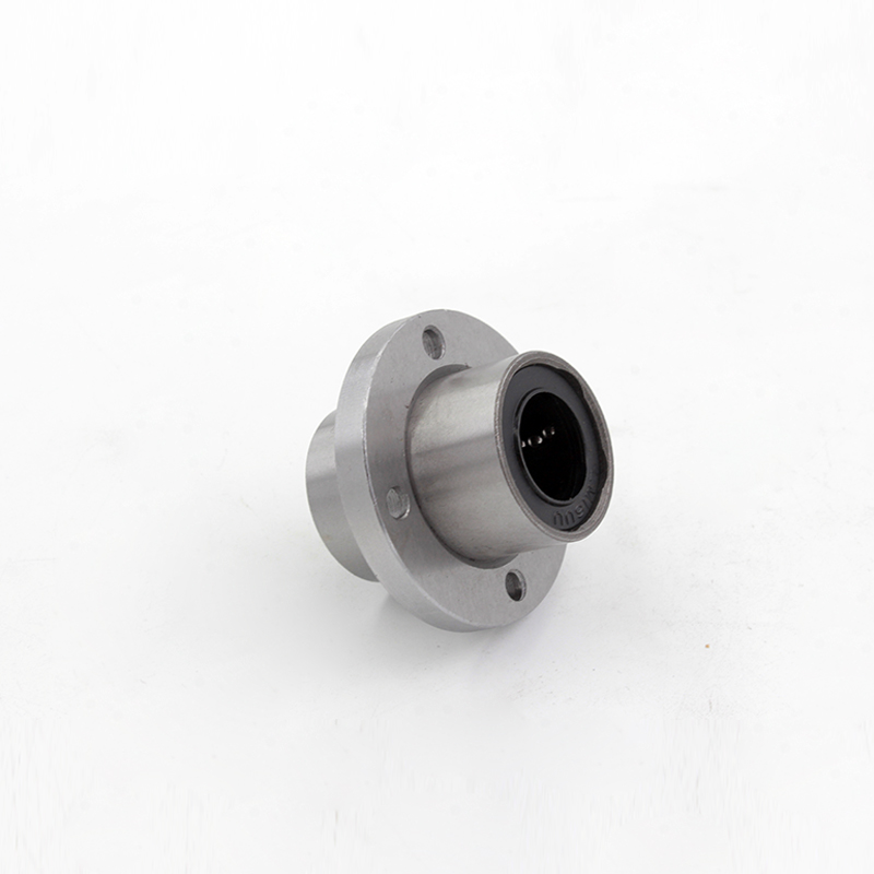 Middle round flange linear bearing LMFC M10 12 16 20 25 30 35 40 LUU embedded shaft sleeves