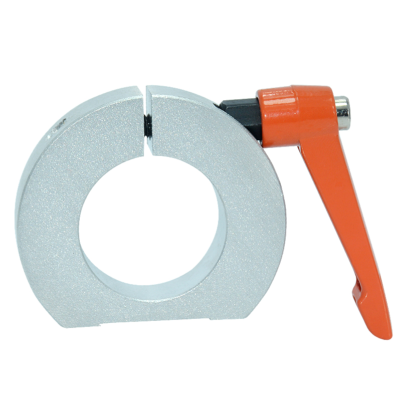 D-shaped side mounting hole fixing ring SCDKJL optical axis fixed thrust ring cutting type with handle limit ring aluminium