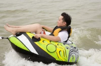 Флуоресцентный желтый один круг