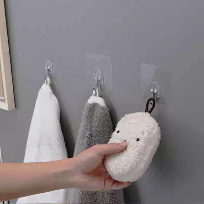 Shuangqing no trace patch accessories hook strong adhesive paste Wall Wall wall hanging load-bearing suction cup hook no trace adhesive adhesive hook
