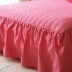 Hamid Mir váy cotton giường bông cộng với bông dày bedspread giường bông vải áo khoác Hàn Quốc phiên bản của trang bìa bụi tùy chỉnh - Váy Petti Váy Petti