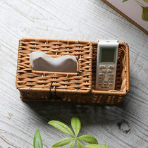 Kens tissue box living room household multifunctional drawing paper box coffee table remote control storage restaurant creative napkin box