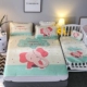 Tencel Ruanxi rửa gấp 1.8m1.5 m mùa hè bộ lụa băng mat mat mat mat lạnh - Thảm mùa hè nệm nước em bé
