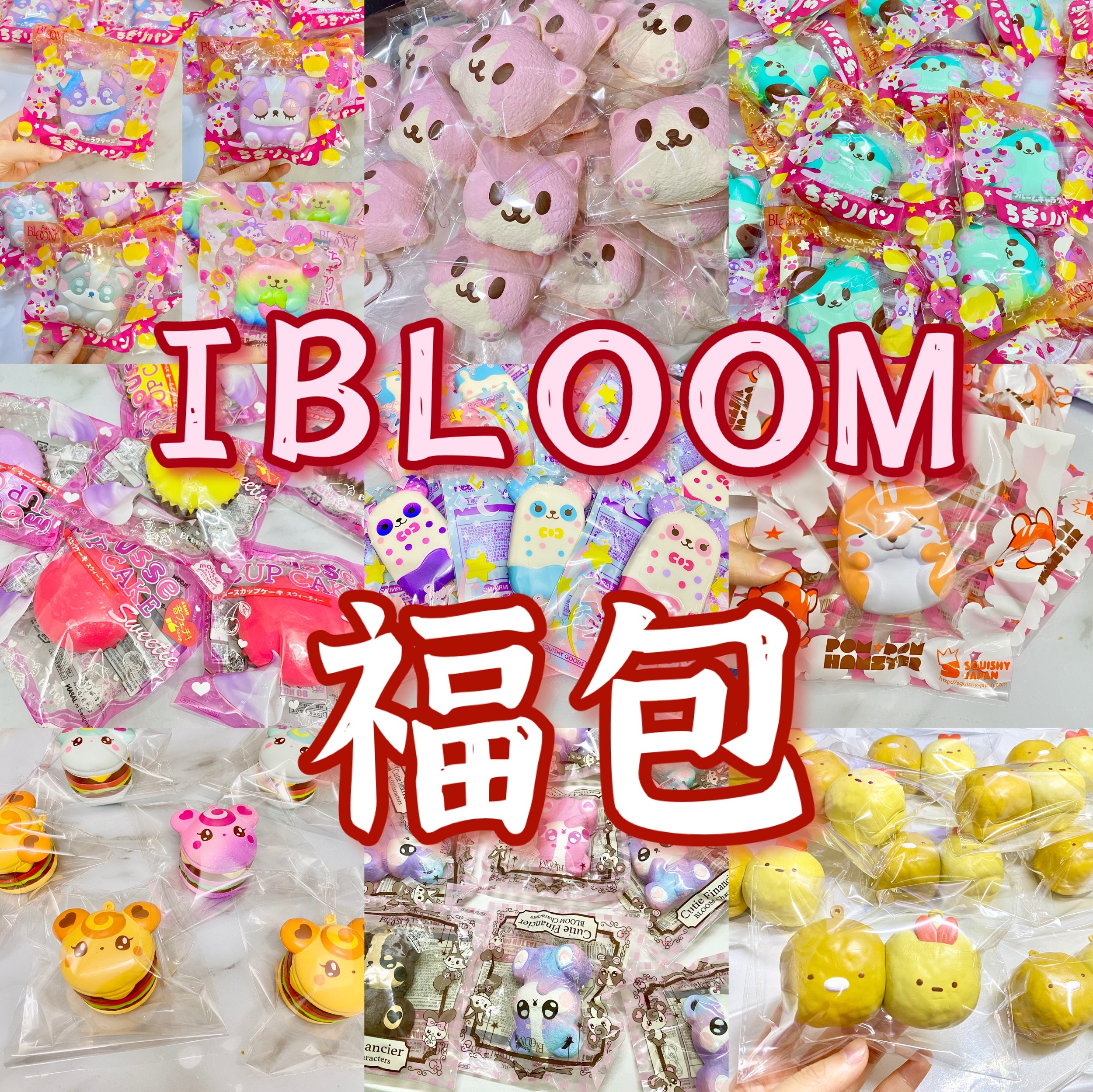 Strongly recommended ~ value IBLOOM lucky bag random Japanese genuine squishy limited quantity super slow rebound