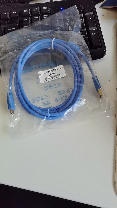 Suitable for Panasonic Afpx Fp0R Fp-Xh Plc Programming Cable Download Line Usb-Mini Mini Universal Cable