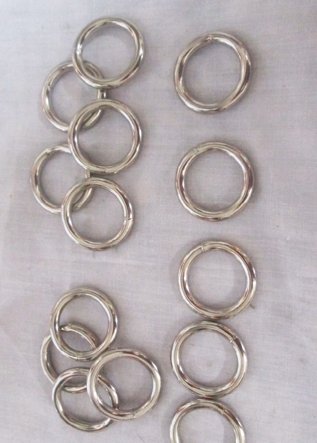 Chewy circle white steel chewy circle New pastoral Mongolian traditional horse furniture 2 5cm