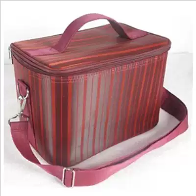 Red stripe demonstration bag green leaf demonstration bag Anhui product demonstration tool bag infinity demonstration bag