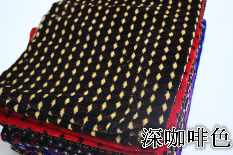 Giày cotton thủ công vải / dép bông vải / giày bông vải / vải mặt / phụ kiện giày cotton DIY vai thô