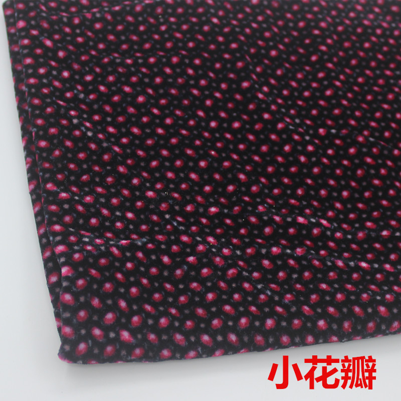 Giày cotton thủ công vải / dép bông vải / giày bông vải / vải mặt / phụ kiện giày cotton DIY vai thô