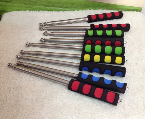 Роскошное жирный и выдвижной гид -гид флагшток 2 м. Обучение из нержавеющей стали.