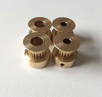 Investigate its technology 3D printer accessories 2GT brass pulley 20 teeth 40 teeth 50 teeth spot direct sale