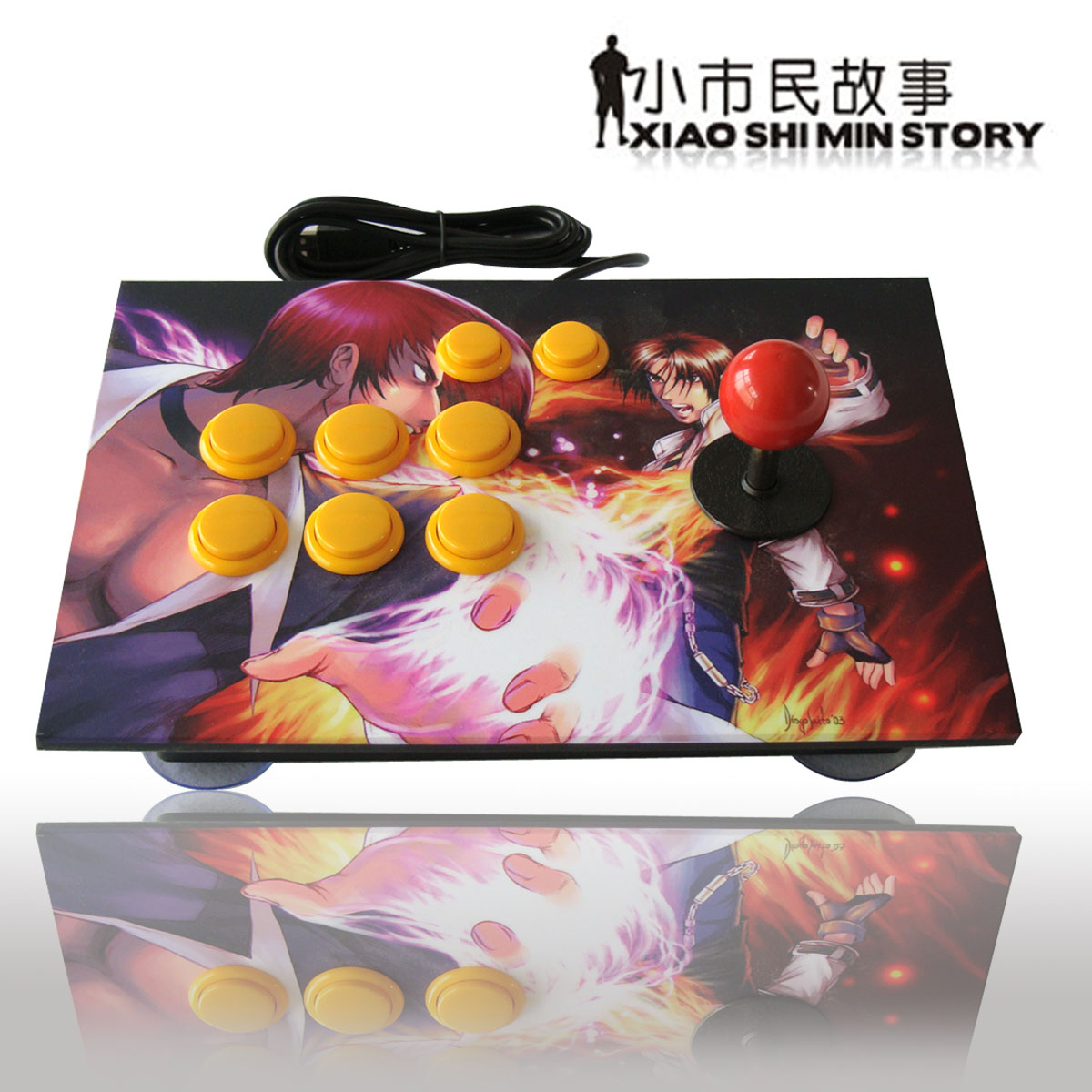 The King of Fighters 97 98 right-handed arcade joystick Computer mobile phone joystick USB no delay game joystick send accessories