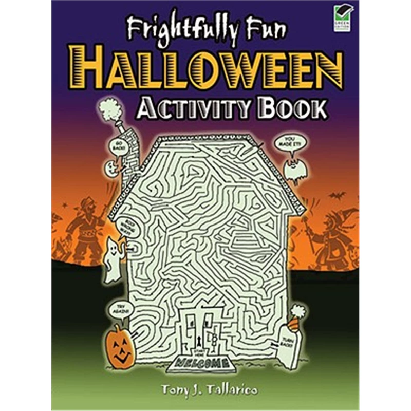 [【按需印刷】Frightfully Fun Halloween Activity Book (Dover Children's Activity Books)]