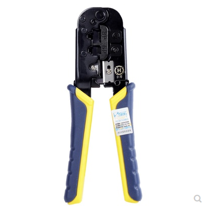 Original dress Taiwan Three Fort HT-568 Network Route Wire Crimping Pliers Internet Crystal Head Press Wire Pliers RJ45 Double use Net pliers Tools