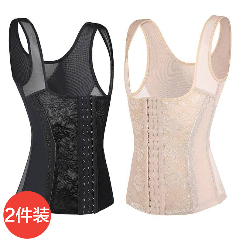 Tingmei Ruoya plastic top women's belly waist corset pregnant women postpartum buttocks stomach restraint thin section corset vest