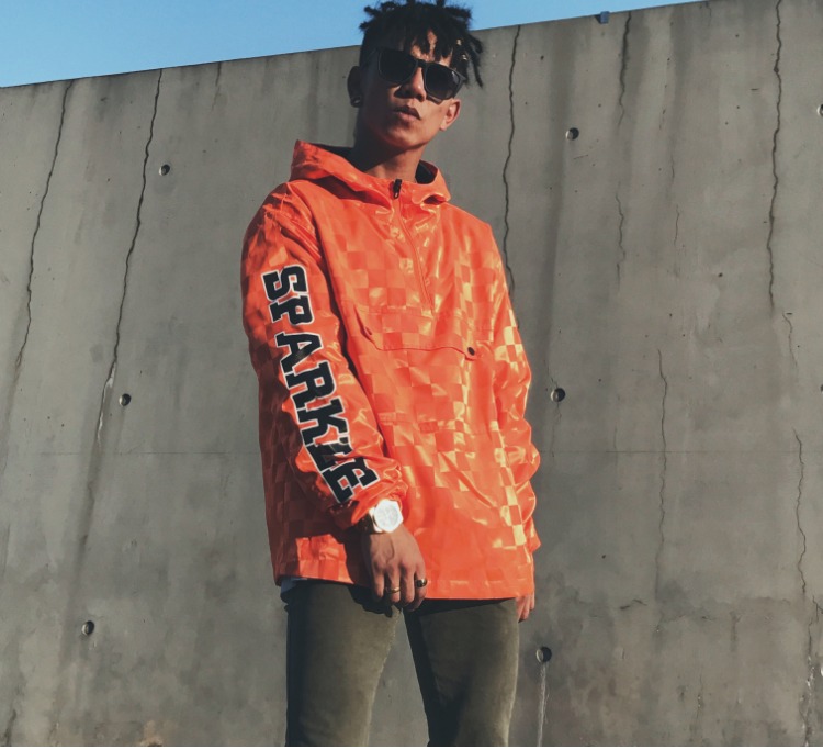 Sparkle gốc country kangaroo áo khoác nam áo gió áo khoác mùa xuân mỏng retro casual jacket hip hop đường phố áo khoác nam hàng hiệu