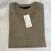 Gap Ole quầy mua hàng đích thực trong nước mới áo len cổ chữ V cotton màu rắn quần áo unisex Hàng dệt kim
