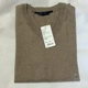 Gap Ole quầy mua hàng đích thực trong nước mới áo len cổ chữ V cotton màu rắn quần áo unisex