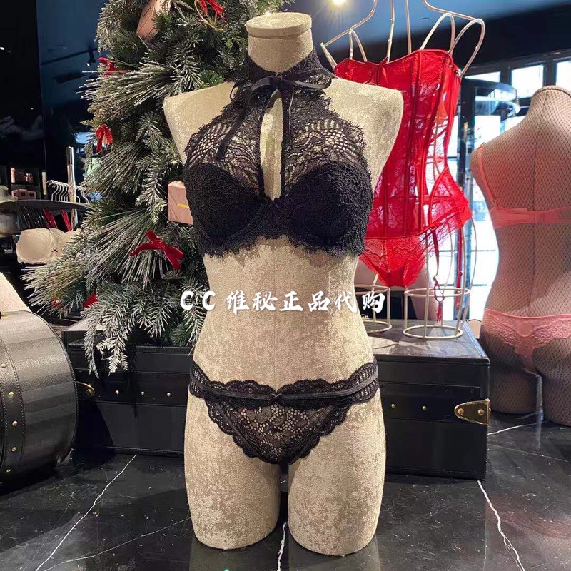 Victoria's Secret Bow Color Hanging Thin Limited Edition with Angel Eyelashes Thin Cup Lined Underwear Bra