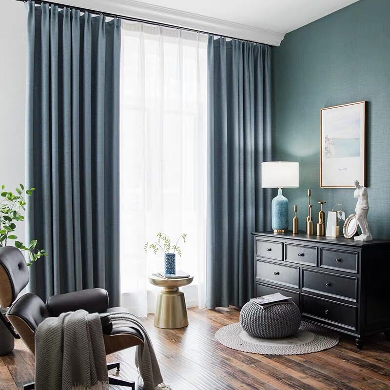 Bulver New Nordic Thick Velvet Hemp Hemp Cotton Cotton Cover Cover Cover Fabric Finished Products Modern Simple Living Room Bedroom