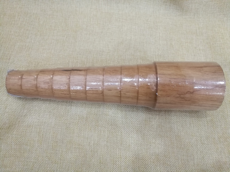 Step-shaped bracelet Plastic repair rod Gold and silver ring jewelry Solid wood rod hit metalwork first gypsum mold