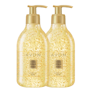 【百亿补贴】雅芳小黑裙香水持久留香沐浴露150ml三支装官方正品