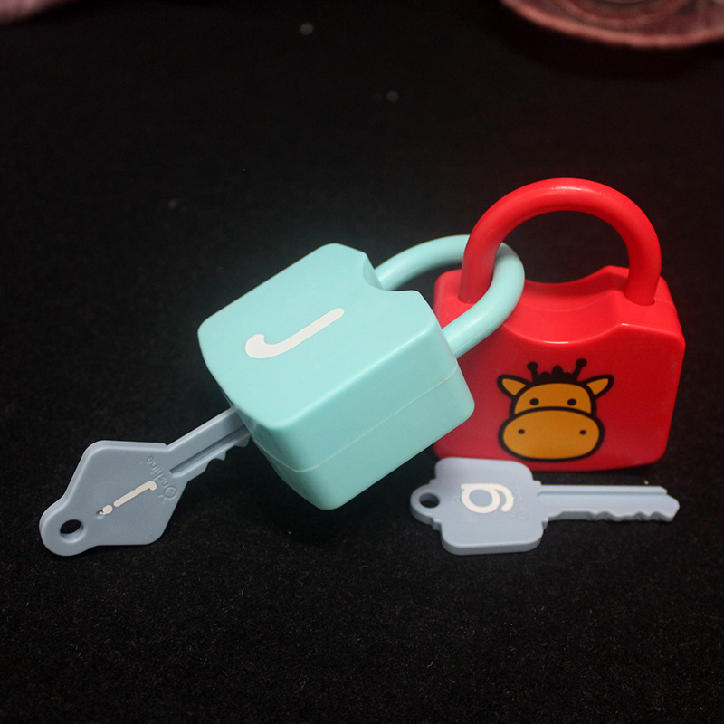 Montessori Early Lessons Wisdom Toy Digital Letter Pairing Unlocking Kindergarten Living Area Teaching Aids Small And Medium Class