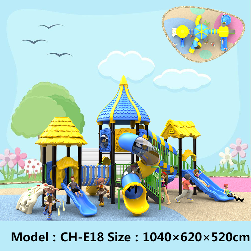 Outdoor large sea Pirate boat beach double sliding ladder Climbing Combine 114 Upright Post Small Doctoral Slide Slide