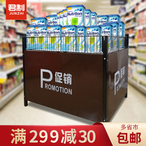 Supermarket promotion car Dump truck floor tweet price car Portable shelf Mobile promotion table display rack Management truck