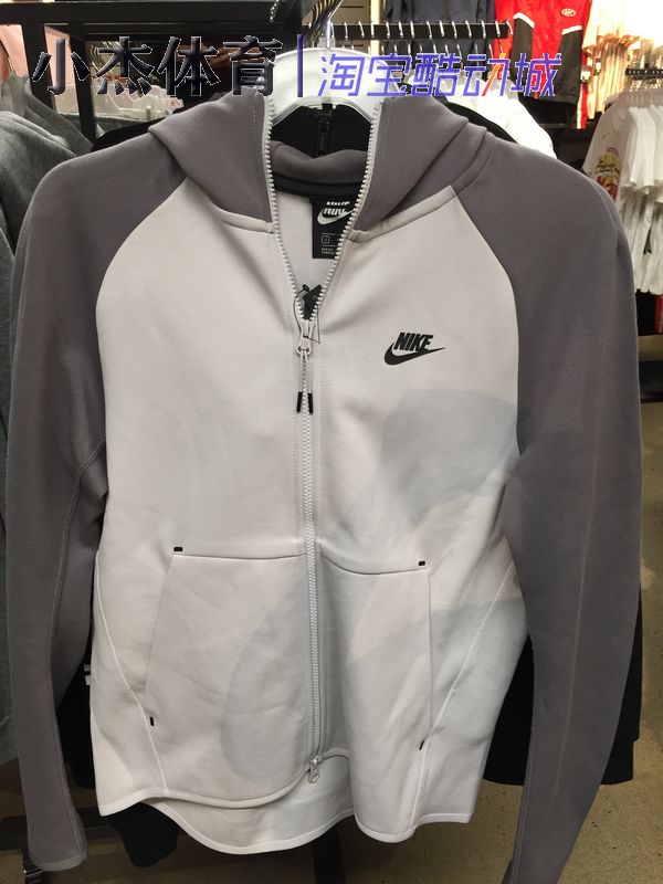 Dark Grey & 928484-078Nike Nike   TECH   FLEECE male zipper   knitting hoodie  loose coat   928484   CU4490