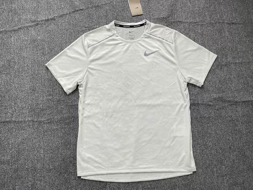 Nike/耐克 Летняя спортивная быстросохнущая дышащая футболка с коротким рукавом для тренировок, для бега