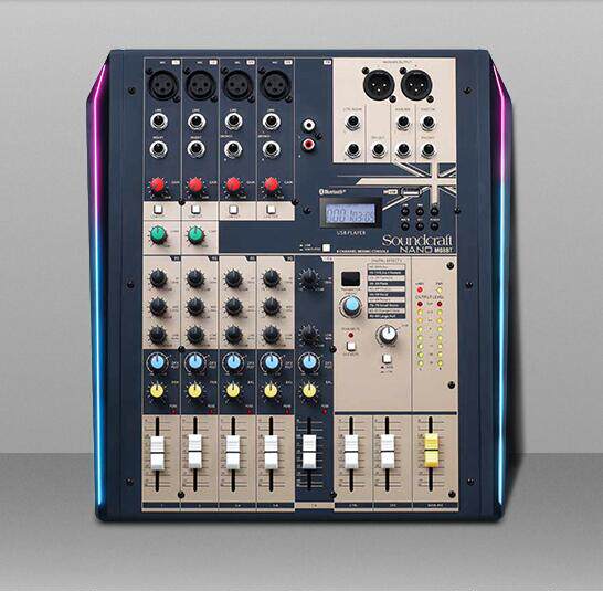British SOUNDCRAFT Sound Art M08BT M12BT mixer station live Bluetooth U disk recording