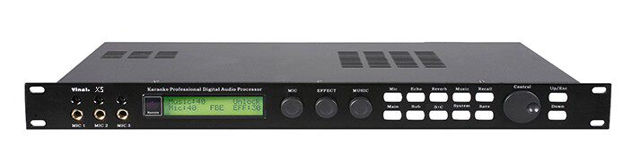 Final Rhymes X5 6 Channel Professional Karaoke digital effectors anti-howl called anti-counterfeiting