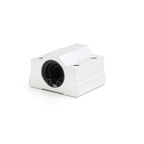 BAE optical axis aluminum box slider linear bearing SC10 12 1316 20 25 30 35 40 50UU