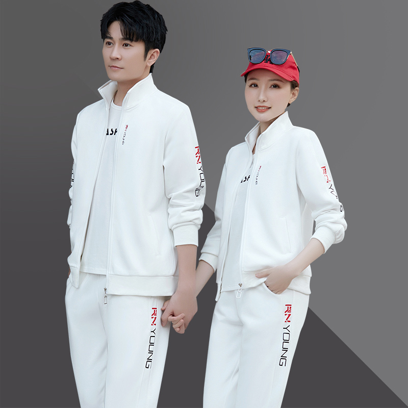 Couple's Sports Suit 2026 Spring Men's and Women's Casual Sportswear Men's Sweatshirt Spring and Autumn Running Suit Women's