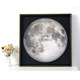 Aluminum alloy puzzle frame suspended frame moon moon earth circular puzzle special frame three-dimensional frame