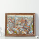 Retro solid wood frame environmentally friendly foam frame Sherlock 2000 pieces 97x69 special photo frame