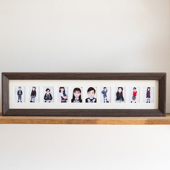 Campus Time Children's Growth Record Photo Frame Id Photo Baby Commemorative Photo Album Wedding Photo Registration Photo Frame Display Stand