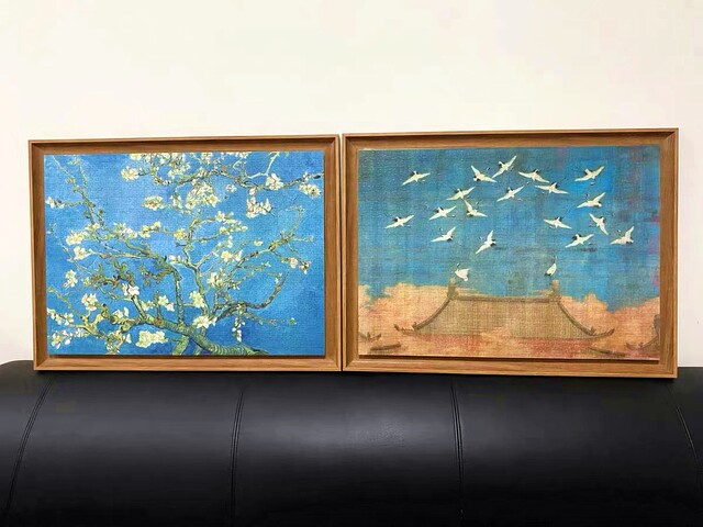 Puzzle Frame 1000 Pieces Three-Dimensional Floating Frame 300 Pieces 1500 Pieces Photo Frame Renoir Puzzle Frame
