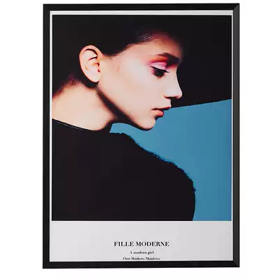 Bevel simple aluminum alloy photo frame collage frame poster frame advertising frame frame can be customized size