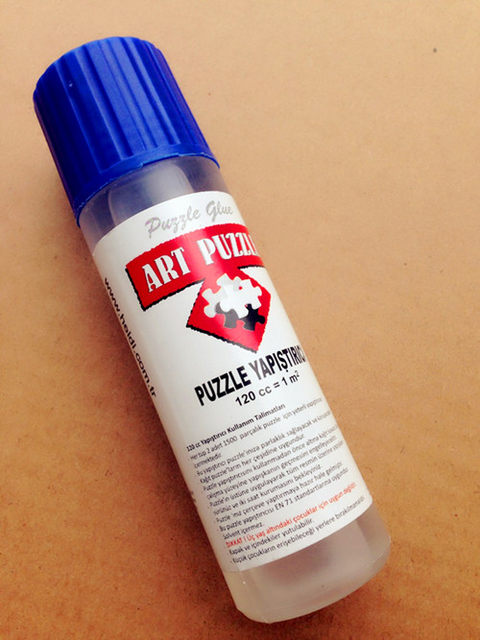 In stock, special glue for puzzles, 120g bottle, direct application, easy to use