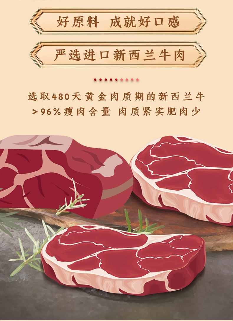 宏香记 卤汁牛肉豆脯手撕素牛肉 128g*3袋 图2