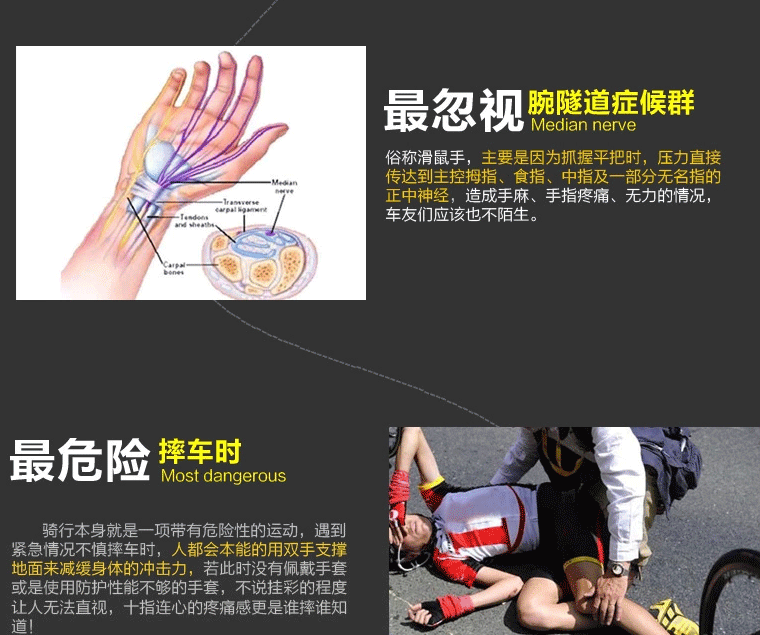 Gants pour vélo mixte - Ref 2242747 Image 10