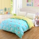 100% cotton một mảnh sinh viên chăn phim hoạt hình bông đơn twill 1.5x200 1.8 giường đôi 200x230 - Quilt Covers 	bộ chăn phao ga gối